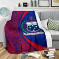 Samoa Premium Blanket - Circle Style 04 J4-PREMIUM BLANKETS-Phaethon-Premium Blanket - .-Youth (56 x 43 inches / 140 x 110 cm)-Vibe Cosy™