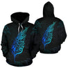 Light Silver Fern New Zealand Hoodie - Blue K5-Apparel-Khanh Arts-Hoodie-S-Vibe Cosy™