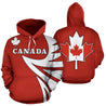 Canada Maple Leaf Hoodie - Warrior Style PL-Apparel-Khanh Arts-Hoodie-S-Vibe Cosy™