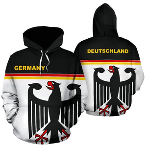 Deutschland - Germany Hoodie K5-Apparel-Khanh Arts-Hoodie-S-Vibe Cosy™