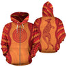 Australia Hoodie Kangaroo Aboriginal -NNK1493-Apparel-PL8386-Hoodie-S-Vibe Cosy™