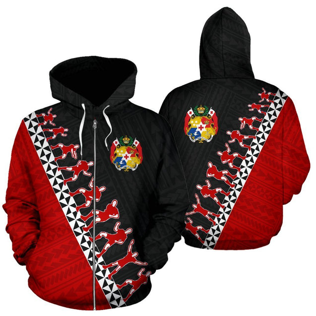 Tonga Sipi Tau Hoodie K4-Apparel-Phaethon-Zip-S-Vibe Cosy™