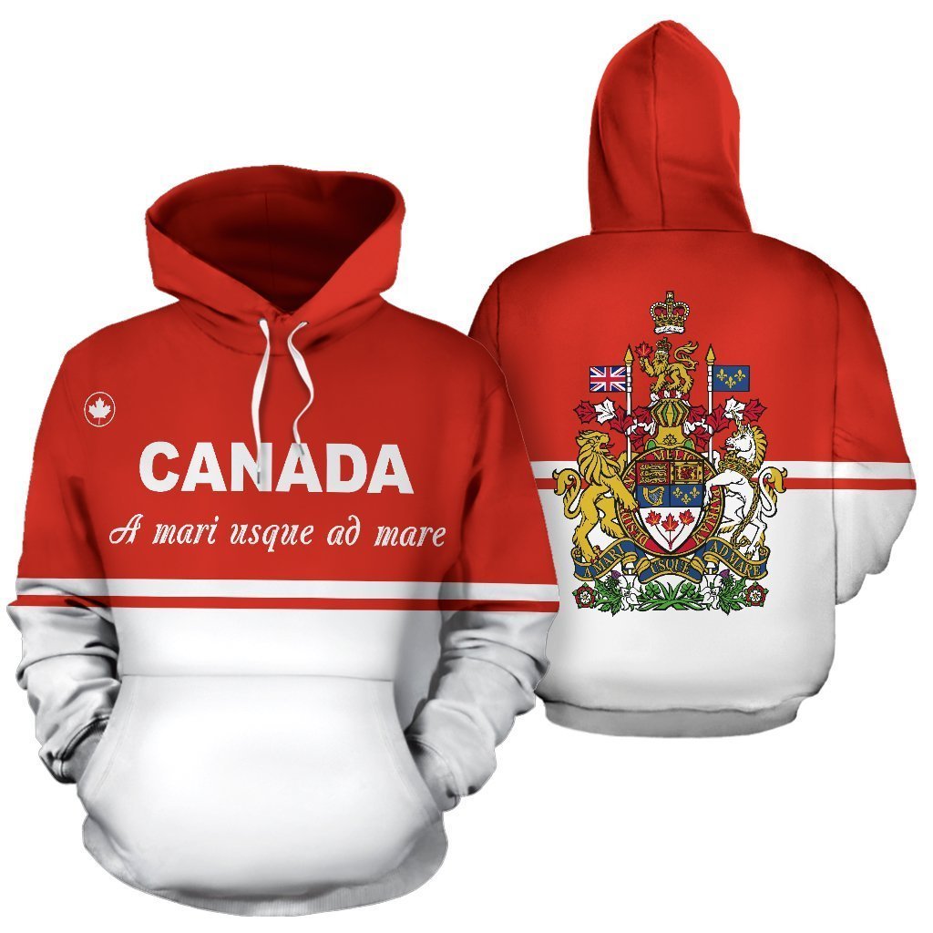 Canada Hoodie 3d all over printed for man and women PL-Apparel-PL8386-Hoodie-S-Vibe Cosy™
