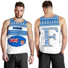 Fiji Tank Top - Tapa White Style - BN09-Apparel-Khanh Arts-Tank Top-S-Vibe Cosy™