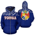 Tonga All Over Hoodie - Polynesian Blue Version - BN09-Apparel-Phaethon-Zip-S-Vibe Cosy™
