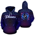Pisces Zodiac All Over Hoodie NTH140831-Apparel-NTH-Hoodie-S-Vibe Cosy™