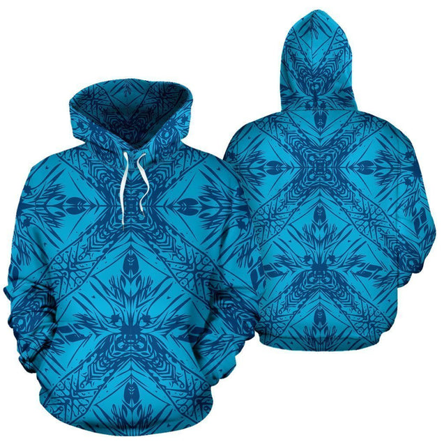 Polynesian Tribal Hoodie 21 - AH - J4-ALL OVER PRINT HOODIES (P)-Phaethon-Hoodie-S-Vibe Cosy™