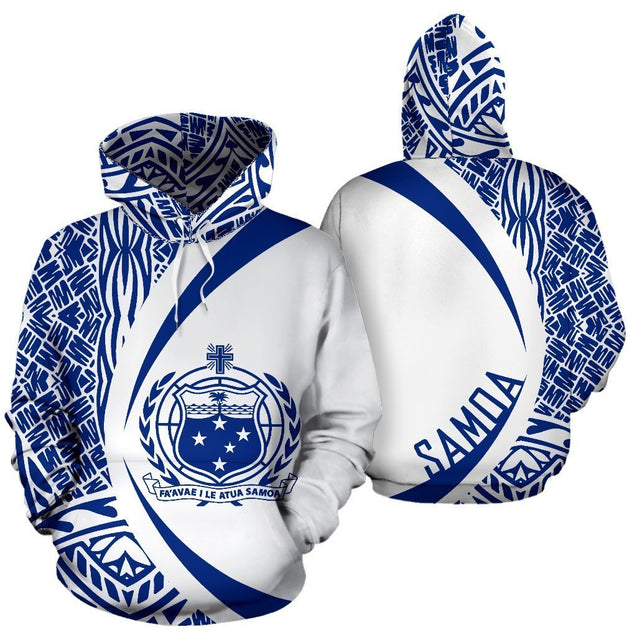 Samoa Polynesian Hoodie - Circle Style-ALL OVER PRINT HOODIES (P)-Phaethon-Hoodie-S-Vibe Cosy™