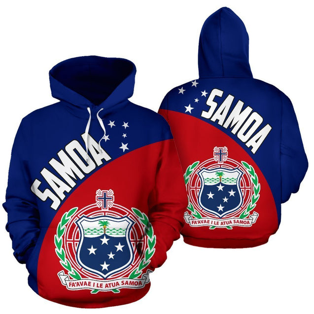 Samoa Hoodie Wave Flag Color Th9-ALL OVER PRINT HOODIES (P)-Phaethon-Hoodie-S-Vibe Cosy™