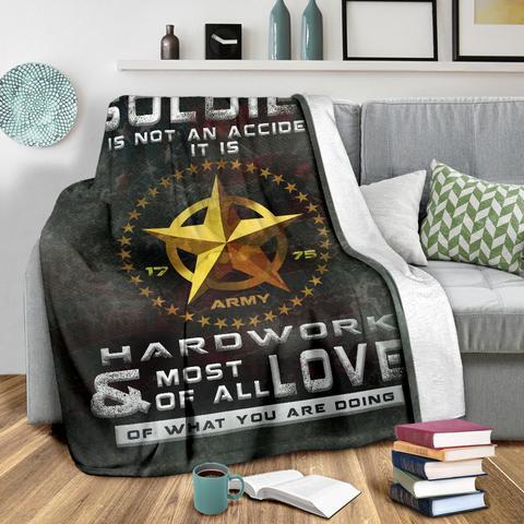 US Army 3D All Over Printed Blanket