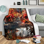 US Army 3D All Over Printed Blanket