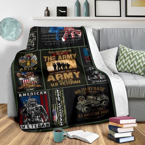 US Army 3D All Over Printed Blanket