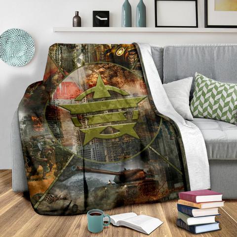US Army 3D All Over Printed Blanket