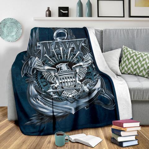 US Navy 3D All Over Printed Blanket