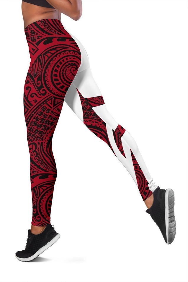 Hawaii Turtle Women's Leggings - Warrior Style 03 J9-LEGGINGS-Phaethon-Women's Leggings-S-Vibe Cosy™