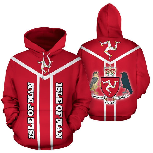 Isle of Man is My Homeland Hoodie A7-Apparel-HD09-Hoodie-S-Vibe Cosy™