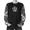 Guam Women's Sweater - Polynesian Turtle - BN09-SWEATERS-HP Arts-Guam-XS-Black-Vibe Cosy™