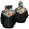 Hawaii Vintage Pattern Hoodie Flower - AH - J9-ALL OVER PRINT ZIP HOODIES (P)-Phaethon-Zip-Up Hoodie-S-Vibe Cosy™