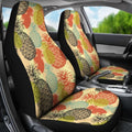 Pineapple Car Seat Covers 08 - AH - TH3-CAR SEAT COVERS-Alohawaii-Car Seat Covers-Universal Fit-White-Vibe Cosy™