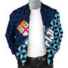 Fiji Polynesian Men Bomber Jacket Coat Of Arms-Khanh Arts-Men's Bomber Jacket-S-Vibe Cosy™