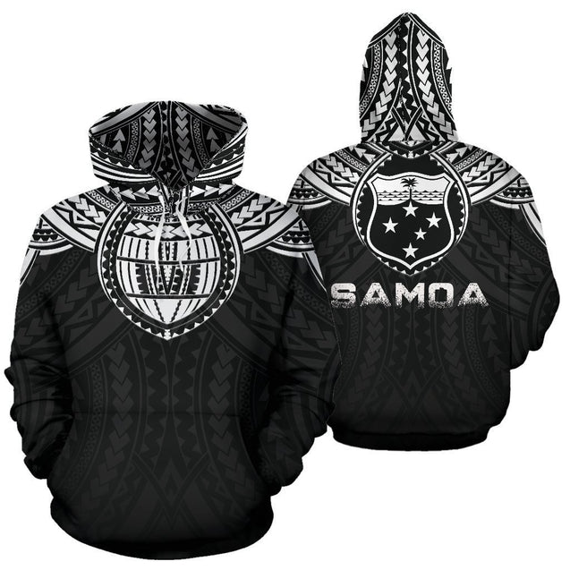 Samoa Coat Of Arms And Poly All Over Hoodie A5-ALL OVER PRINT HOODIES (P)-Phaethon-Hoodie-S-Vibe Cosy™