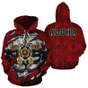 Aloha Turtle Hibiscus Polynesian Hoodie-ALL OVER PRINT HOODIES (P)-Phaethon-Hoodie-S-Vibe Cosy™