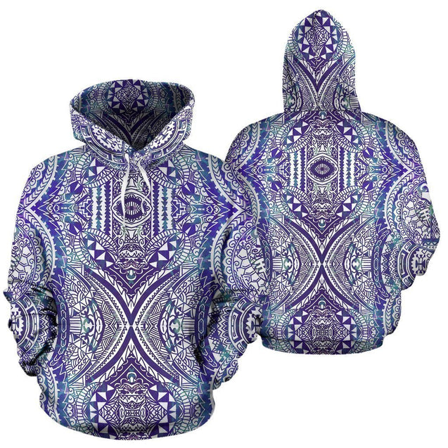 Polynesian Tribal Hoodie 02 - AH - J4-ALL OVER PRINT HOODIES (P)-Phaethon-Hoodie-S-Vibe Cosy™