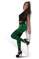 Hawaii Polynesian Leggings Green - Fashion J1-LEGGINGS-Phaethon-Women's Leggings-XS-Vibe Cosy™