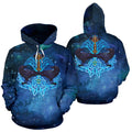 Viking Crow And Key Pullover Hoodie A7-ALL OVER PRINT HOODIES (P)-HP Arts-Hoodie-S-Blue-Vibe Cosy™