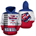 Hawaii Flag Polynesian Hoodie - Line Style - AH J1-ALL OVER PRINT HOODIES (P)-Phaethon-Hoodie-S-Vibe Cosy™