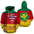 Hawaii Kanaka Flag Hoodie - AH-ALL OVER PRINT ZIP HOODIES (P)-Phaethon-Zip-Up Hoodie-S-Vibe Cosy™