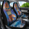 Tiki Night Background Car Seat Covers - AH - TH3-CAR SEAT COVERS-Alohawaii-Car Seat Covers-Universal Fit-White-Vibe Cosy™