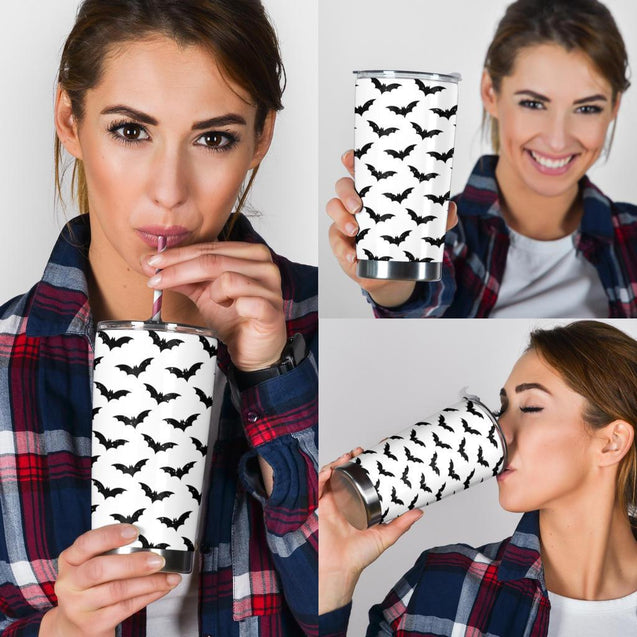 Tumbler Flying Bats-Amaze Style™-Tumbler - Tumbler Flying Bats-20oz Large-Vibe Cosy™