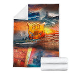 US Navy 3D All Over Printed Blanket