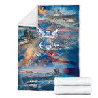 US Navy 3D All Over Printed Blanket