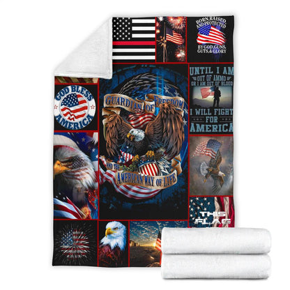 US Army 3D All Over Printed Blanket