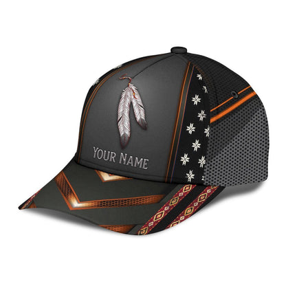 Personalized Name Native American Classic Cap