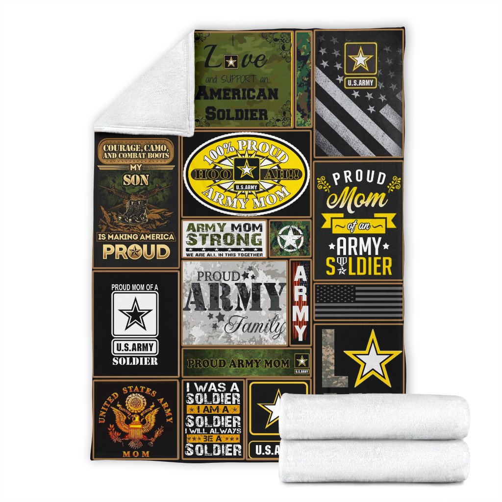 US Army 3D All Over Printed Blanket