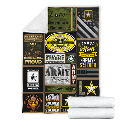 US Army 3D All Over Printed Blanket