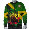 Jamaica - Jamaican Lion Men's Bomber Jacket A7-Phaethon-Men's Bomber Jacket-S-Vibe Cosy™