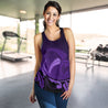 Silver Fern Women's Racerback Tank Purple-WOMENS RACERBACK TANK-HD09-Racerback Tank Top - .-XS-Vibe Cosy™