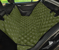 Army Green and Black Paisley Pet Seat Cover-Amaze Style™-Pet Seat Cover - Army Green and Black Paisley Pet Seat Cover-Regular (Cars / SUVs)-Vibe Cosy™