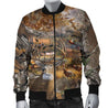 Men's Bomber Jacket - Hunting Camo-HP Arts-Men's Bomber Jacket - Men's Bomber Jacket - Hunting Camo SATK051139-S-Vibe Cosy™