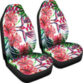Hawaii Hibiscus Pattern Car Seat Covers 04 - AH - TH3-CAR SEAT COVERS-Alohawaii-Car Seat Covers-Universal Fit-White-Vibe Cosy™