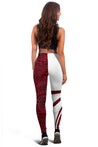 Hawaii Turtle Women's Leggings - Warrior Style 03 J9-LEGGINGS-Alohawaii-Women's Leggings-XS-White-Vibe Cosy™