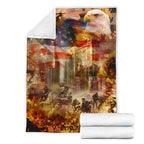 United State Veteran Soft and Warm Blanket
