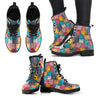 Cool Kitty Cats P1 - Vegan Leather Boots-Amaze Style™-Women's Leather Boots - Cool Kitty Cats P1 - Vegan Leather Boots-US5 (EU35)-Vibe Cosy™