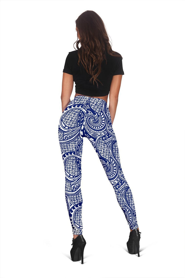 Guam Women's Leggings - Polynesian Design - BN09-LEGGINGS-HP Arts-Guam-XS-Black-Vibe Cosy™