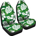 Hawaii Hibiscus Pattern Car Seat Covers 01 - AH - TH3-CAR SEAT COVERS-Alohawaii-Car Seat Covers-Universal Fit-White-Vibe Cosy™