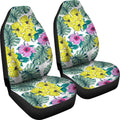 Hawaii Hibiscus Pattern Car Seat Covers 02 - AH - TH3-CAR SEAT COVERS-Alohawaii-Car Seat Covers-Universal Fit-White-Vibe Cosy™